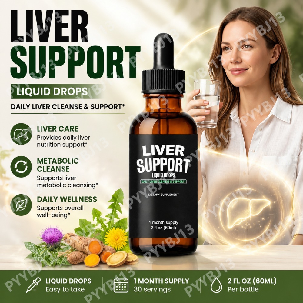 Herbal Wellness Drops - หยดบำรุงตับผสมเบอร์เบอรีน สารสกัดจากมิลค์ธิสเทิล ขมิ้น ขิง สำหรับการดูแลสุขภาพและโภชนาการประจำวัน 60