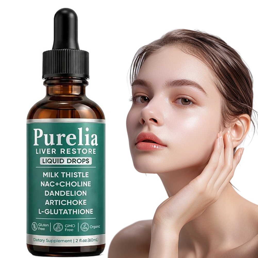 Herbal Wellness Drops - หยดสมุนไพรมิลค์ธิสเทิล 60 มล. พร้อม NAC โคลีน