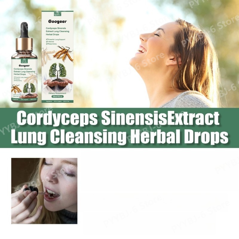สารสกัดถั่งเช่าชนิดหยด ผสมมัลล - Herbal Wellness Drops บทวิจารณ์และราคา