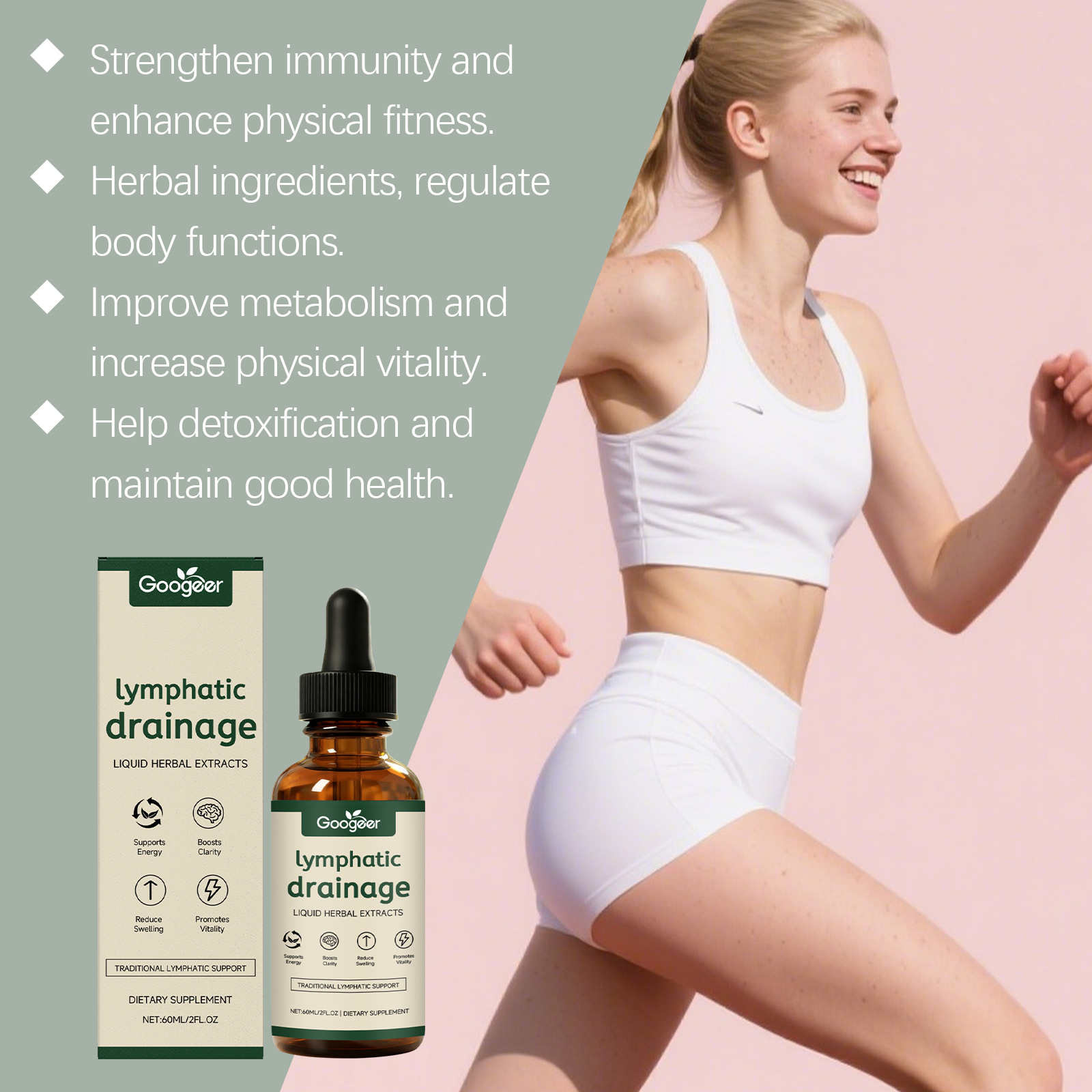 น้ำยาบำรุงระบบน้ำเหลือง 11-in- - Herbal Wellness Drops บทวิจารณ์และราคา