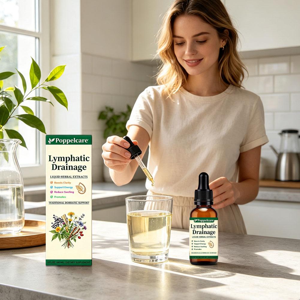 หยดสมุนไพรสำหรับการระบายน้ำเหล - Herbal Wellness Drops บทวิจารณ์และราคา