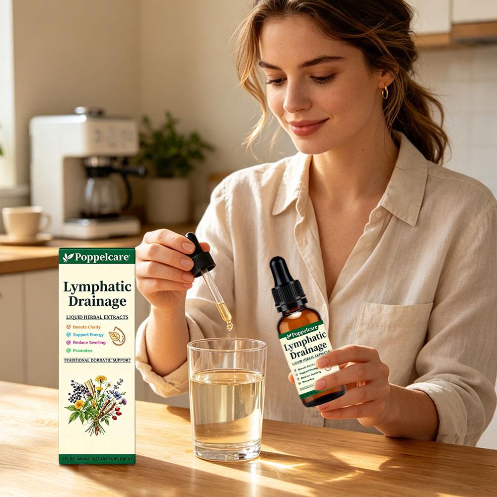 หยดสมุนไพรสำหรับการระบายน้ำเหล - Herbal Wellness Drops บทวิจารณ์และราคา