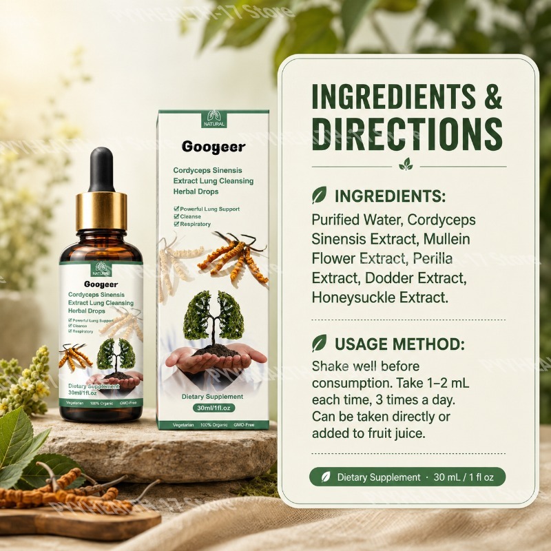 คอร์ดิเซปส์ ดรอปส์ ผลิตภัณฑ์เส - Herbal Wellness Liquid บทวิจารณ์และราคา